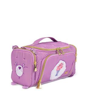 Lug Care Bears x Lug Trolley Medium Cosmetic Case Share Bear Purple
